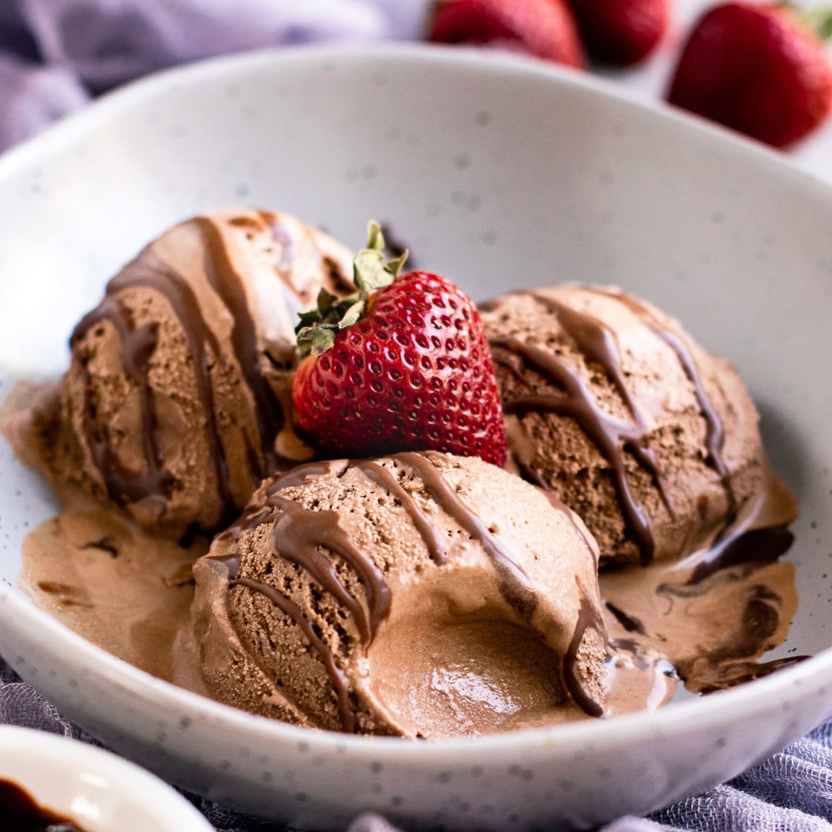 Chocolate Ice Cream 