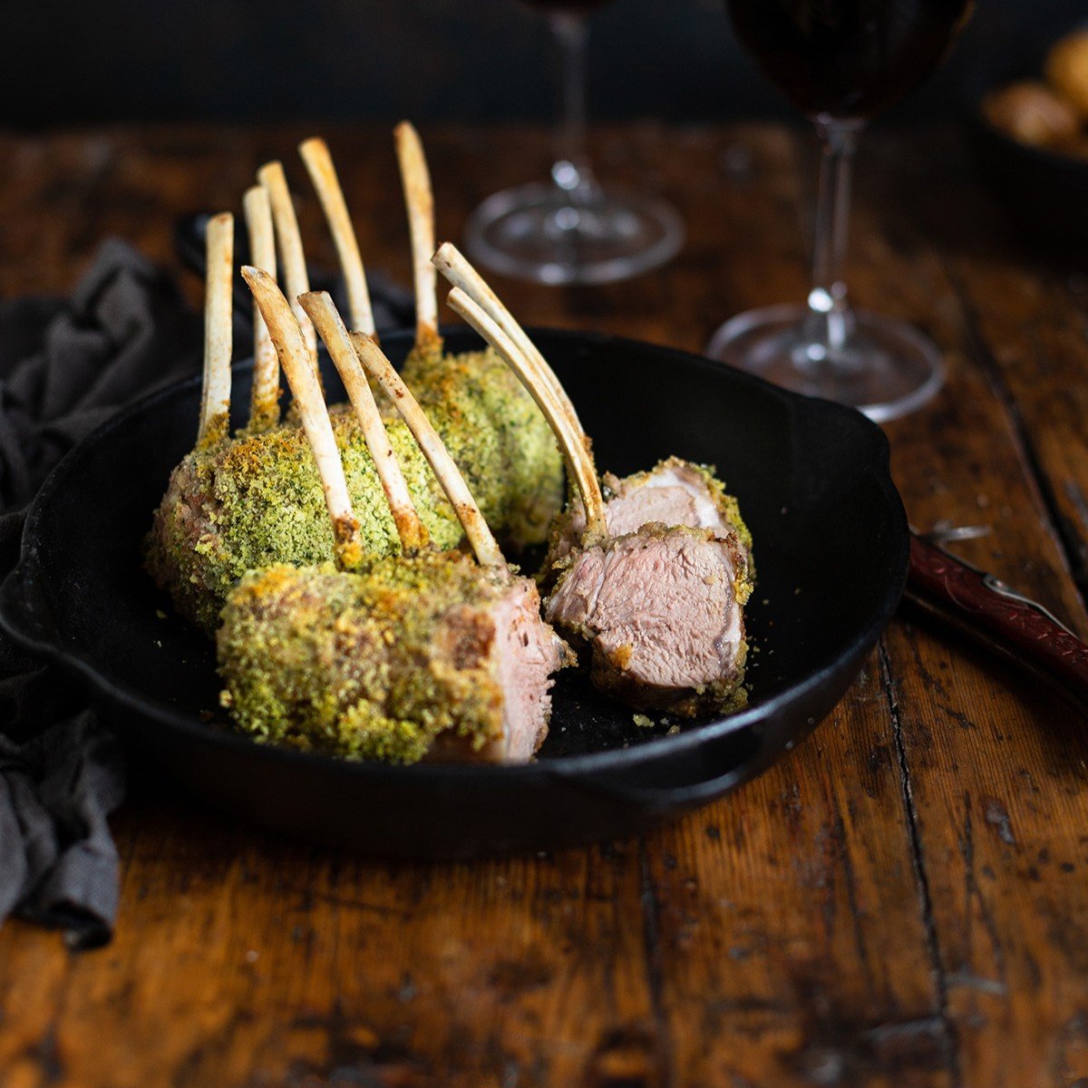 Herb Crusted Lamb